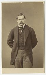 Porträtt av Carl Philip von Schwerin, officer vid Västmanlan