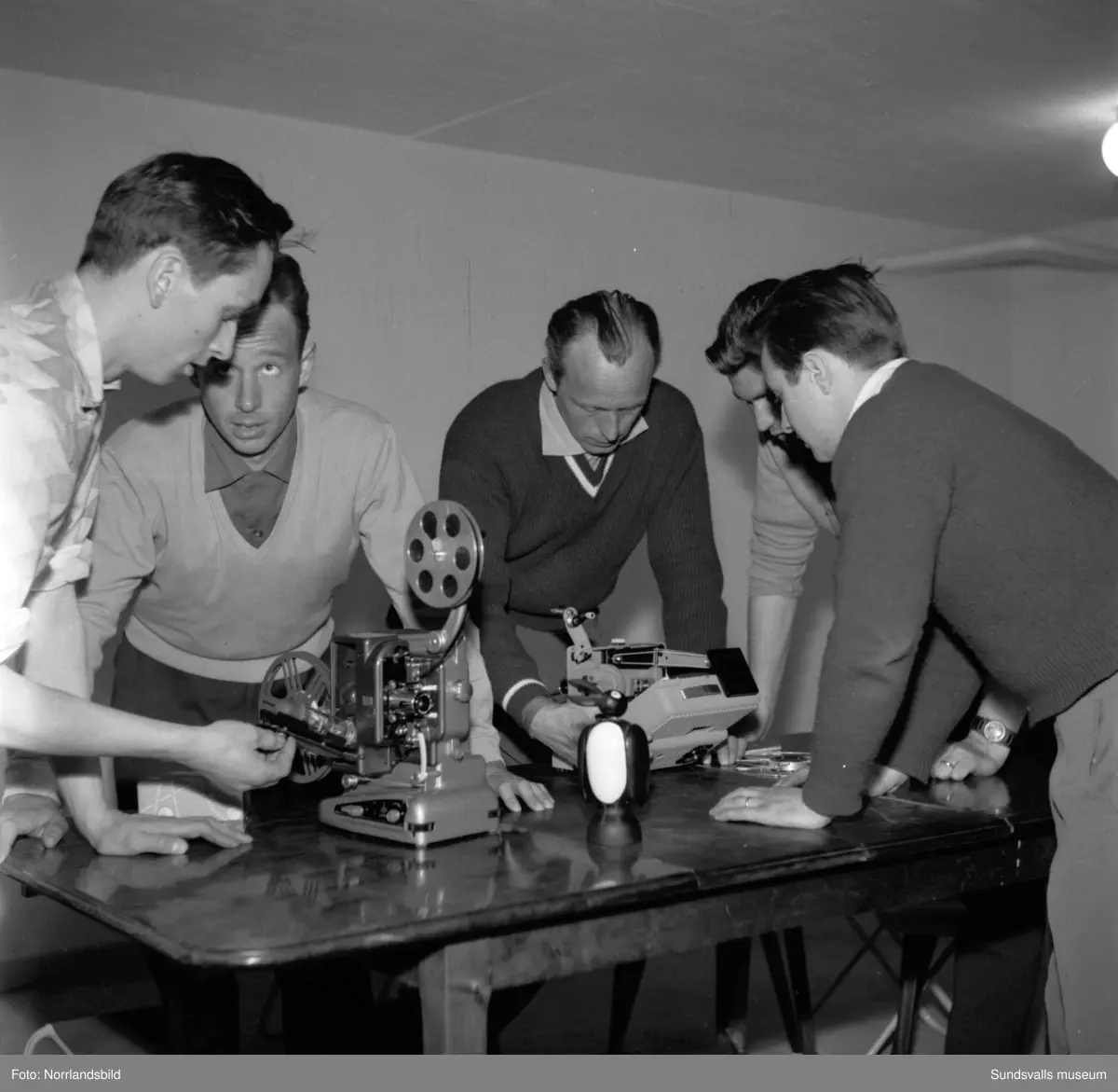 Diverse kursverksamhet på 1950-talet.
