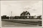 Järnvägsstationen i Österbymo.