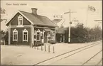 Järnvägsstationen i Östra Stenby.