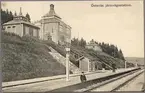 Österås järnvägsstation.