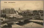 Järnvägsbron söder om Gävle centralstation.
