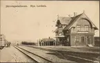 Lerdala järnvägsstation.