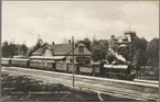 Sandviken Järnvägsstationen och Hotellet.