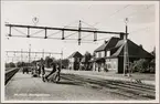 Järnvägsstationen Brunflo.