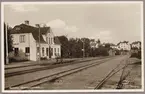 Järnvägsstationen Gamleby.