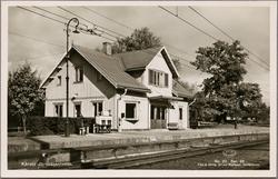 Kårsta järnvägsstation.