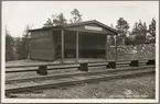 Hållplatsen Harsprånget, som fram till juni 1951 hette Harsprångsstigen.