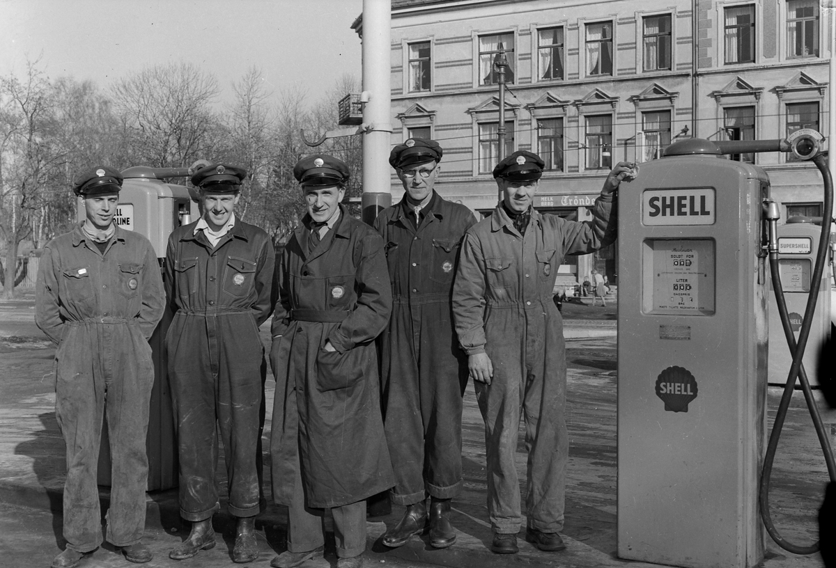 Fra Shell-stasjonen i Elgeseter gate 16