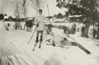 Officerare på skidor, Vaxholms grenarjärregemente I 26.