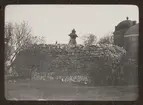 Vy över bastion Styrbiskop, Uppsala slott