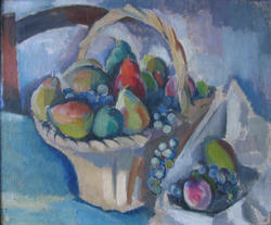Fruktkurv [Maleri]
