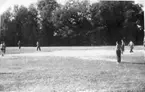 Män som spelar baseball på Åsavallen, Grännaberget.