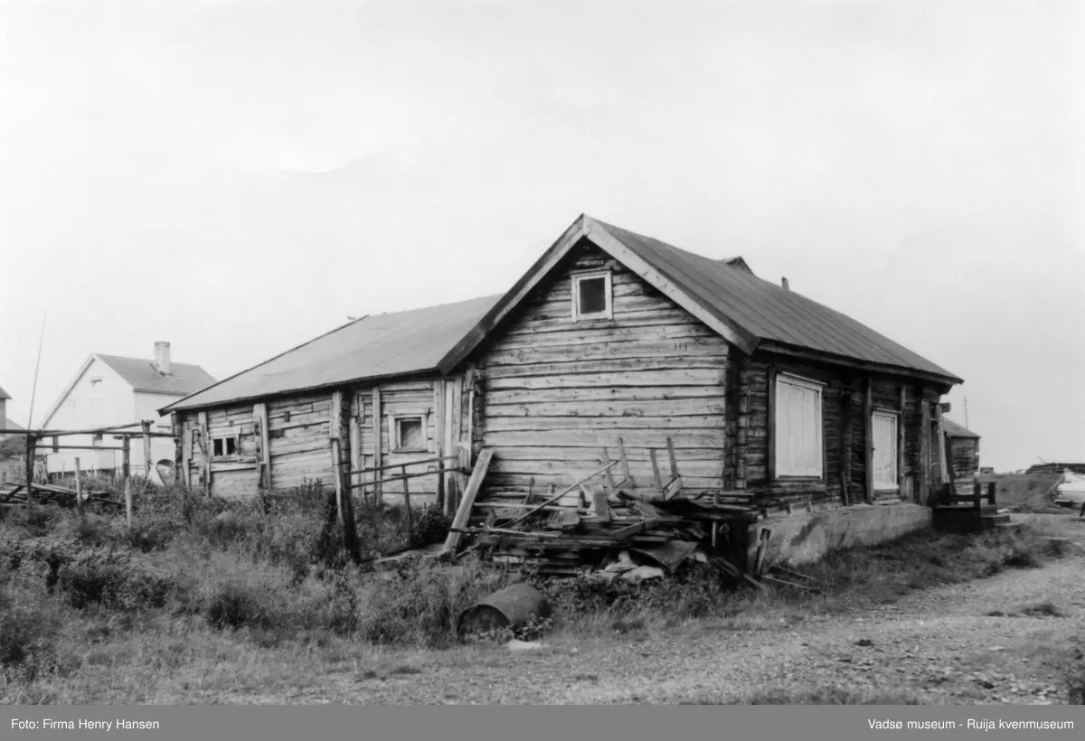 Eliseussengården, Kiby, Vadsø. Bildet er tatt fra syd mot nordøst. Eliseussengården ble fredet i 1990