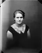 Margit Ovenius, Östhammar, Uppland 1930