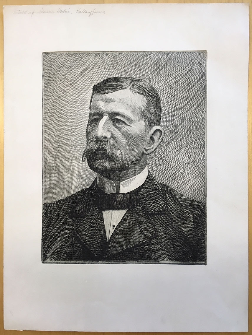 Porträtt föreställande Salomon August Andrée