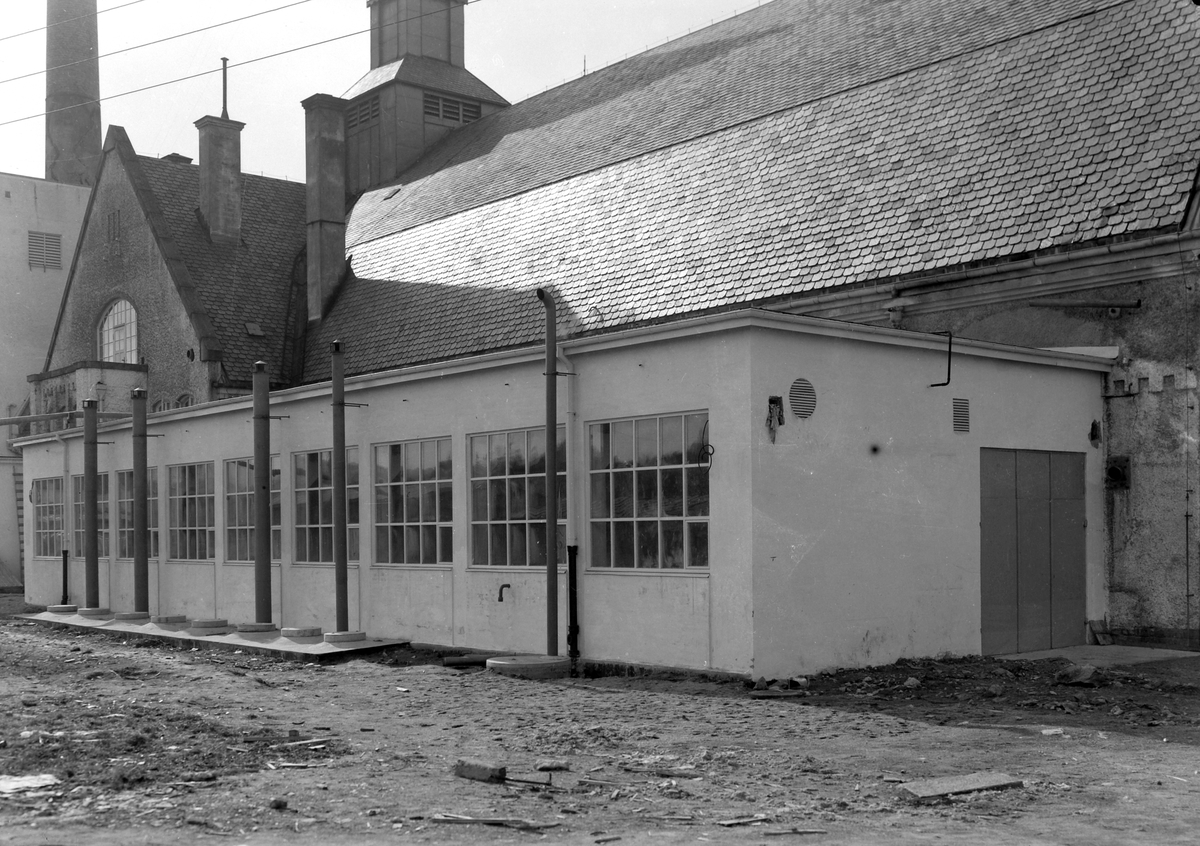 Laboratorium for forbrenningsmotorer, interiør