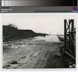 Mobiliseringskajen, omläggning av spår