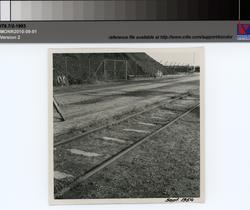 Mobiliseringskajen, omläggning av spår