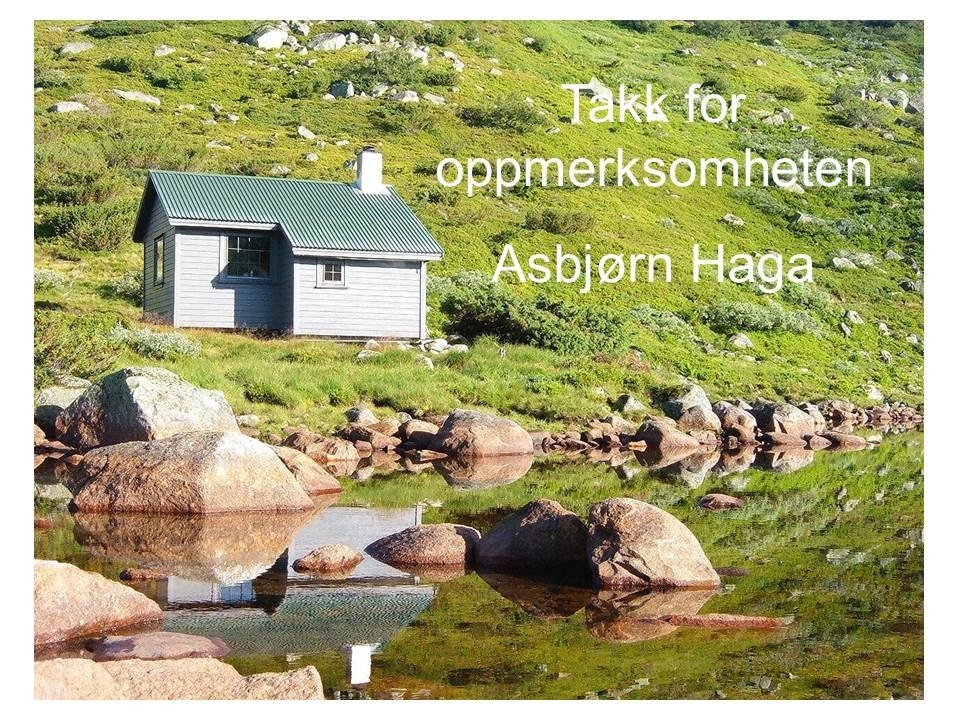 Microsoft PowerPoint presentasjon som presenterer "Jæren Smalalag". Bileta gir fakta om smalalaget, og viser nokre av lagets hytter og sauedrift i Setesdalsheiene.