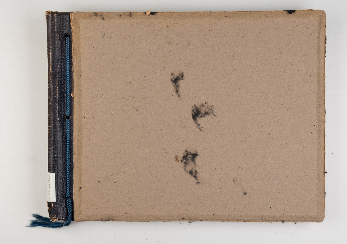 Album med fotografier av reiser med M/S 'Belnor' i 1952