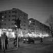 Julsidan, Södercity.
6 december 1958.
Lindqvists konditori på Rudbecksgatan.