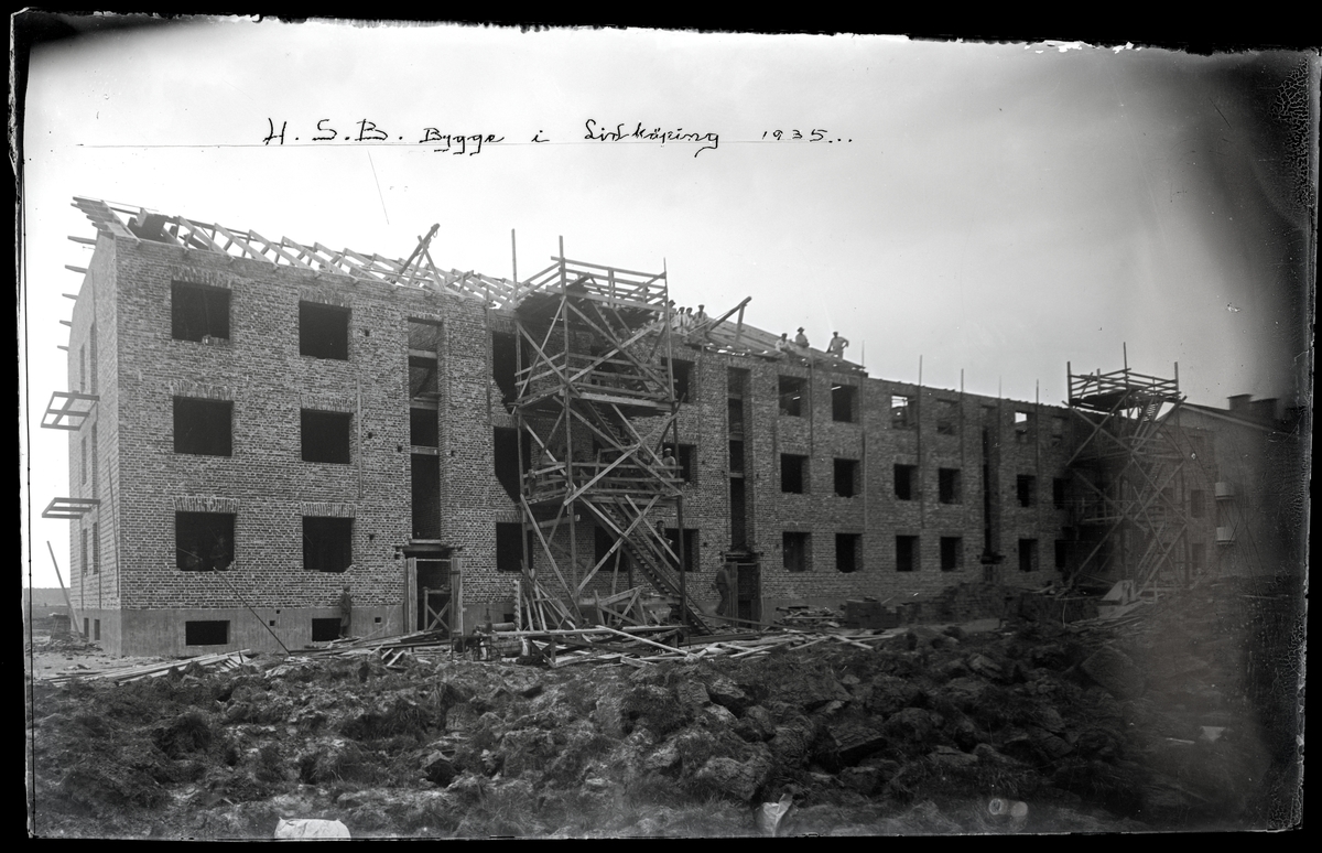 HSB bygger hus i Lidköping