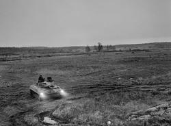 Södermanlands regemente, skjutning strv på Utö