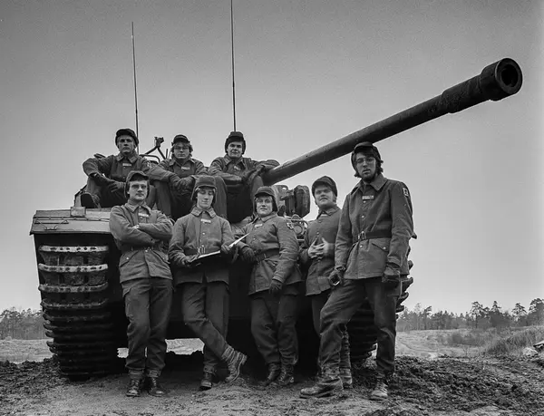 Södermanlands regemente, skjutning strv på Utö