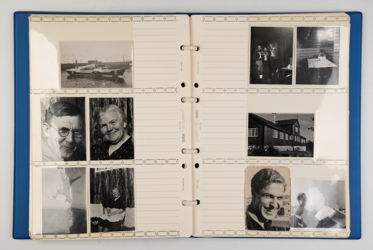Minnealbum fra 1938-kullet på skipslinjen ved Norges tekniske høgskole. Albumet inneholder også bilder fra studentenes jubileumstreff på Gol i 1989