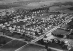 Flygfoto över Värnamo i Jönköpings län. Nr 231/1956