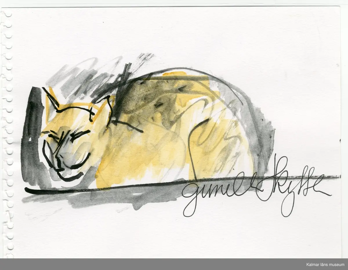Katter, hund, hus.