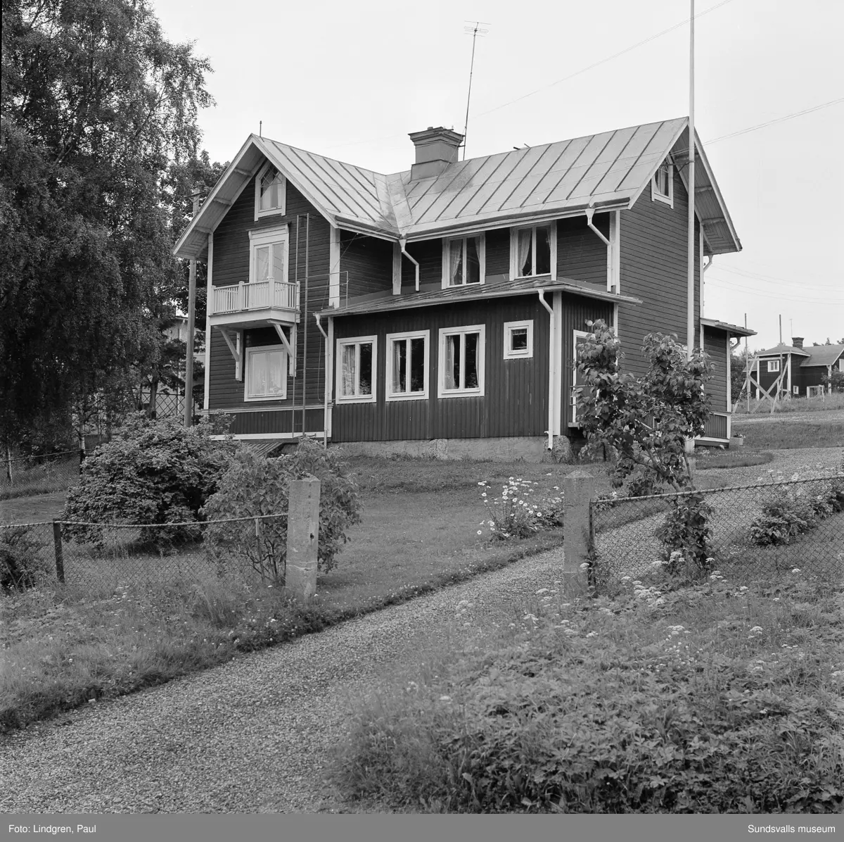 Bleckslagaregatan 1. Här låg Frälsningsarméns barnhem Morgonsol, föreståndare var Amy Lind.