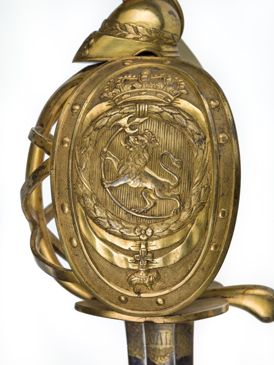 Rytterpallask for offiser M1780