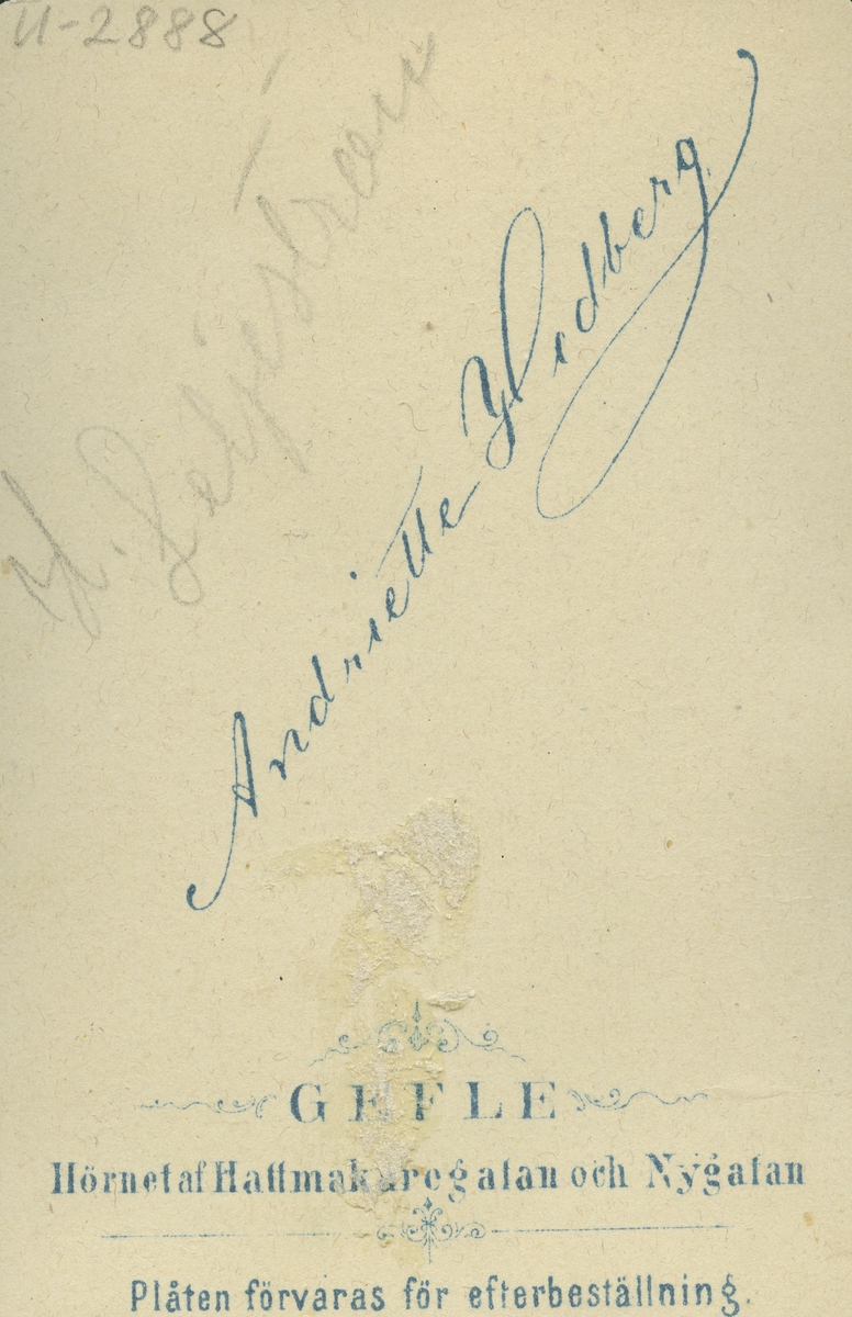 Fröken Liljeström.