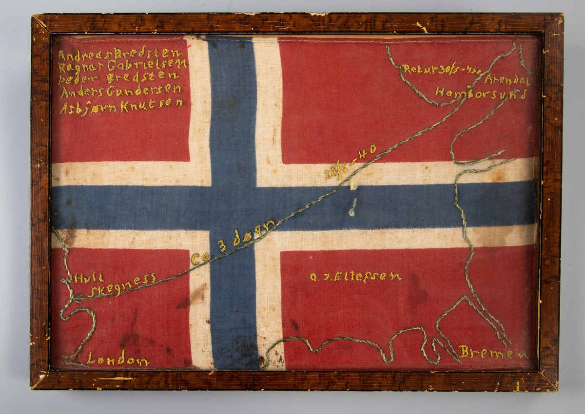 Kartkonturer Norge, Nederland,