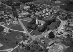 Flygfoto över Bredaryd i Värnamo kommun, Jönköpings län. Nr: 301/1957