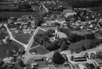 Flygfoto över Bredaryd i Värnamo kommun, Jönköpings län. Nr: 303/1957