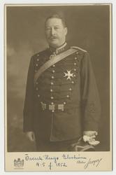 Porträtt av Hugo Gustaf Theodor Ekström, överste vid Uppland