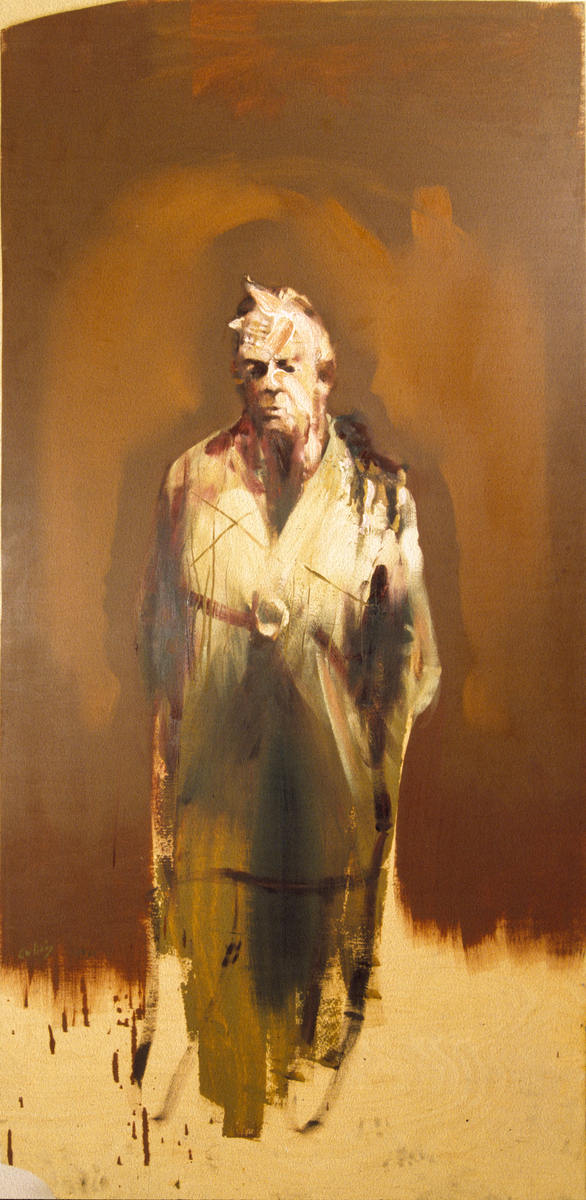 John Ugelstad triptyk  [venstre del]
