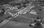 Flygfoto över Bor i Värnamo Kommun, Jönköpings län. Nr: 320/1957