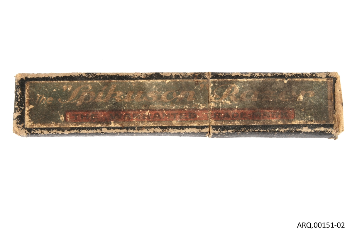 Futteral til barberkniv.