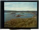 Vy över Kasen, Brattås lada, Badö i Uddevalla 1928