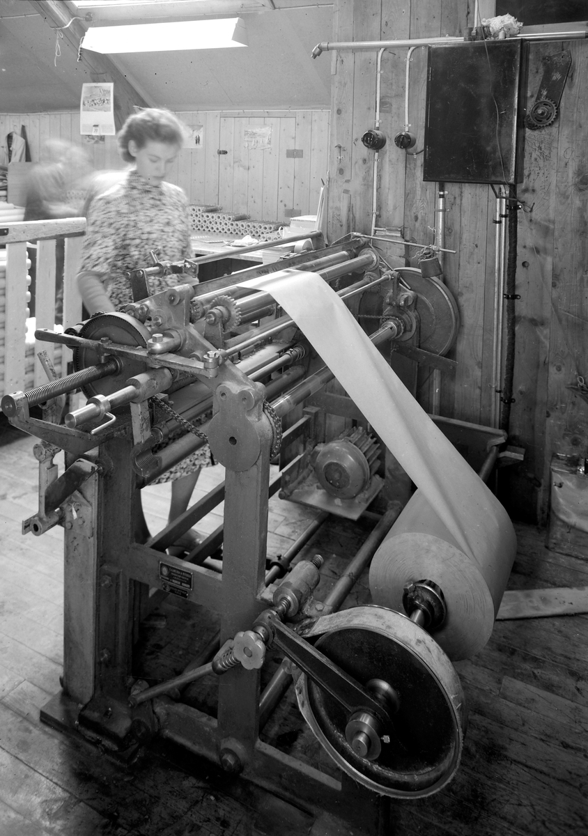 Fritz Rambech papirindustri, interiør