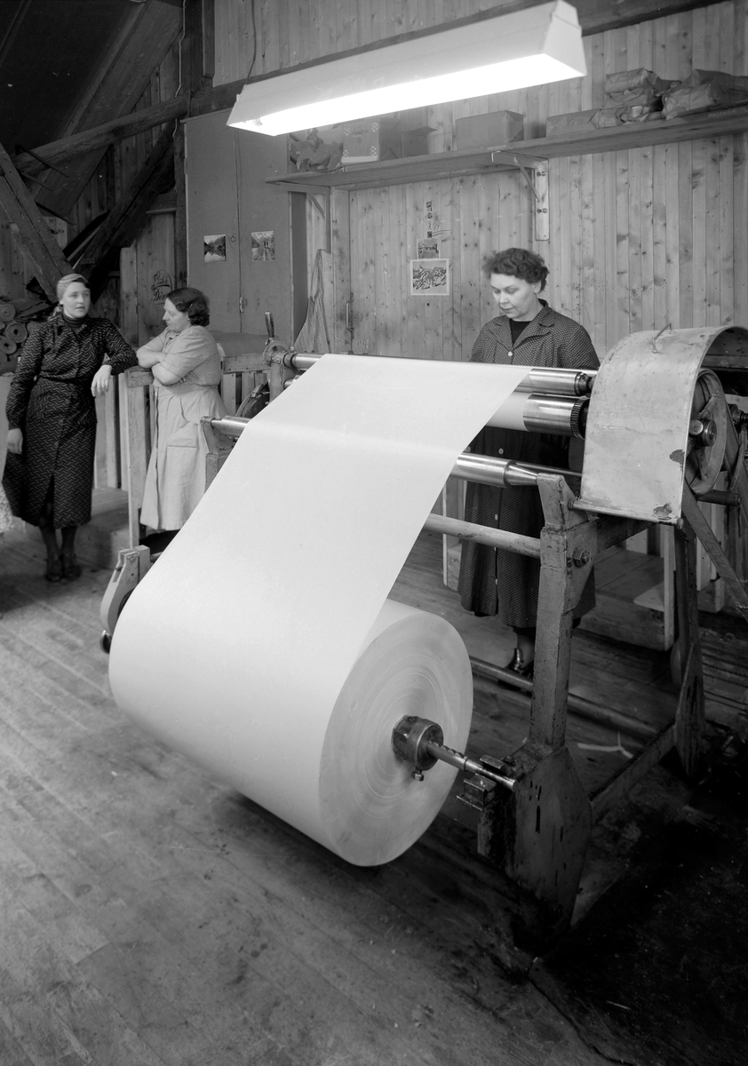 Fritz Rambech papirindustri, interiør