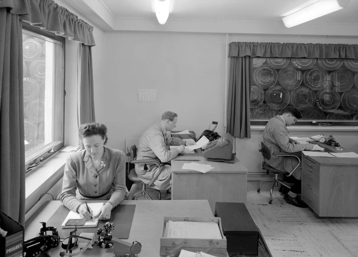 Fritz Rambech papirindustri, interiør