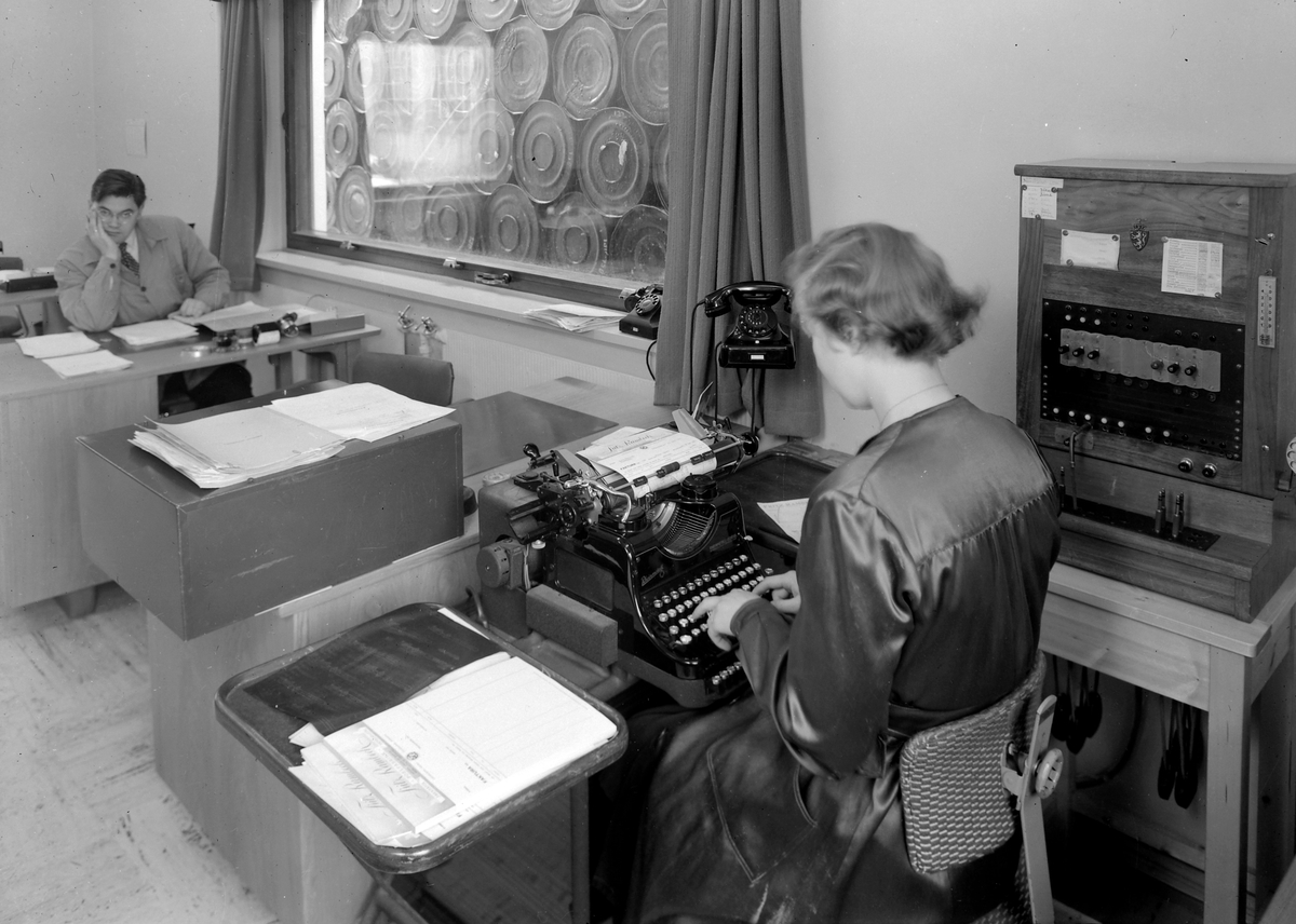 Fritz Rambech papirindustri, interiør