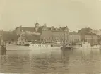 Skärgården senare waxholm III i Norrköping 1903 tillsammans med föregångaren, som också hette Skärgården