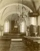 Lundby sn.
Interiör av Lundby kyrka, med altare, kyrkbänkar m.m.