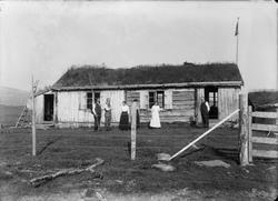 Den gamle Jøldalshytta som ble åpnet i 1908. Den var i bruk 